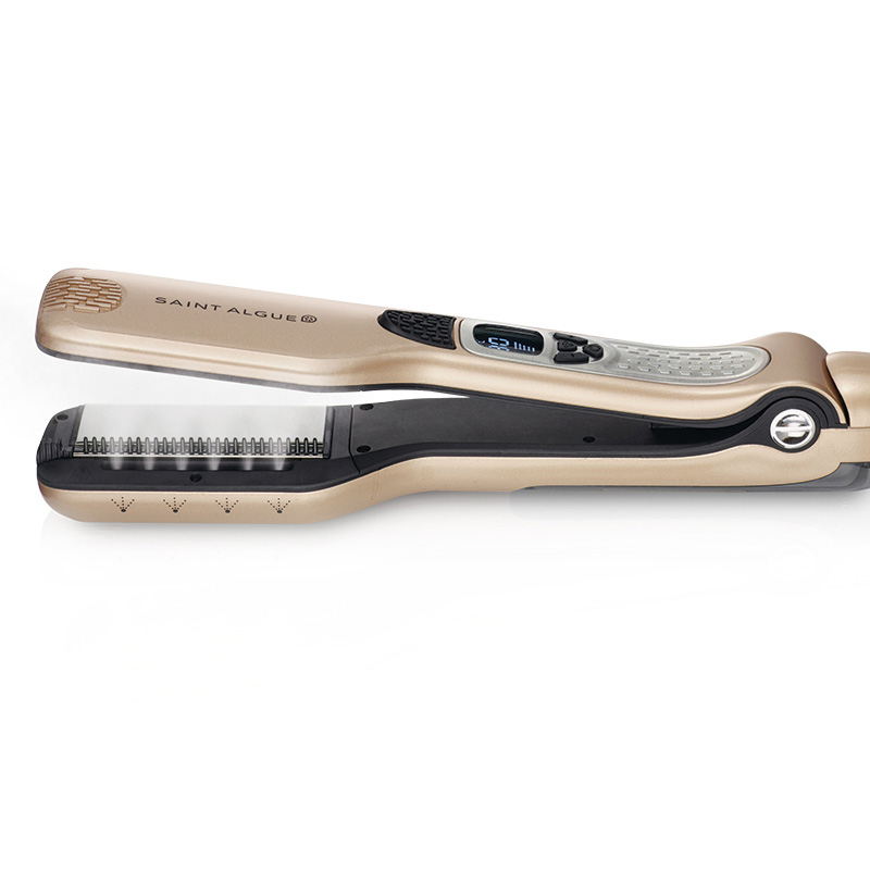 36999 DEMELISS Ψηφιακή Πρέσα Μαλλιών με Ατμό & Πλάκες Τιτανίου 230˚C