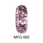 ALOHA 8ml – Mermaid Flakes Glitter / Ημιμόνιμο Glitter MFG-002