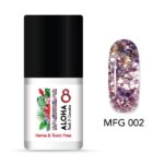 ALOHA 8ml – Mermaid Flakes Glitter / Ημιμόνιμο Glitter MFG-002