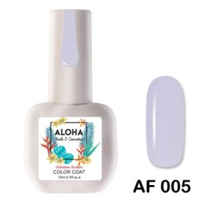 005 ALOHA 15ml – Color Coat AF 011 / Χρώμα: Απαλό ροζ ροδακινί (Soft Peachy Pink)