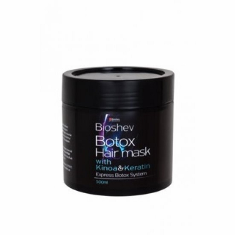 Bioshev Botox Hair Mask - Kinoa & Keratin 500 ml