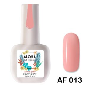 ALOHA 15ml – Color Coat AF 027 / Χρώμα: Καφέ τριανταφυλλί (Rose Brown)