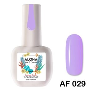ALOHA 15ml – Color Coat AF 043 / Χρώμα: Κόκκινο Κοραλί (Coral Red)