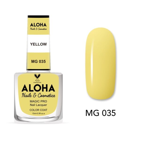 035 ALOHA Nails & Cosmetics Magic Pro Nail Lacquer 15ml – MG 035