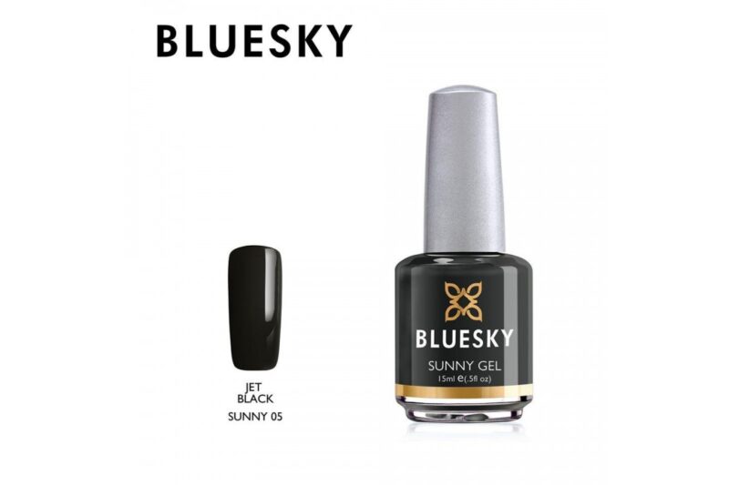 Bluesky Sunny Gel 05 Jet Black ,15ml