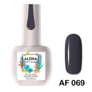 ALOHA 15ml – Color Coat AF 075 / Χρώμα: Μέντα Παστέλ (Pastel Mint)