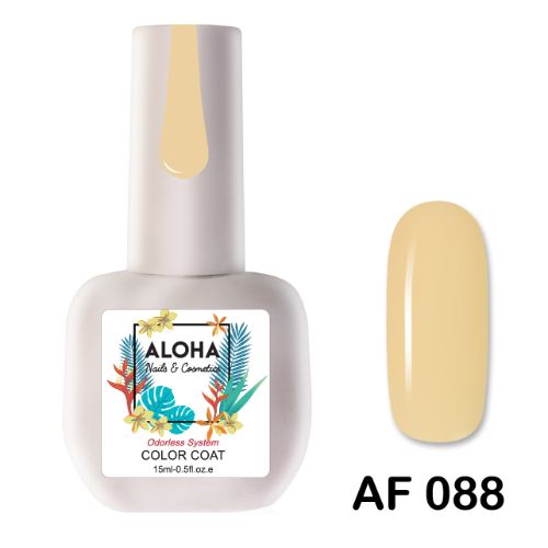 ALOHA 15ml – Color Coat AF 088 / Χρώμα: Μάνγκο Κρεμ (Mango Cream)