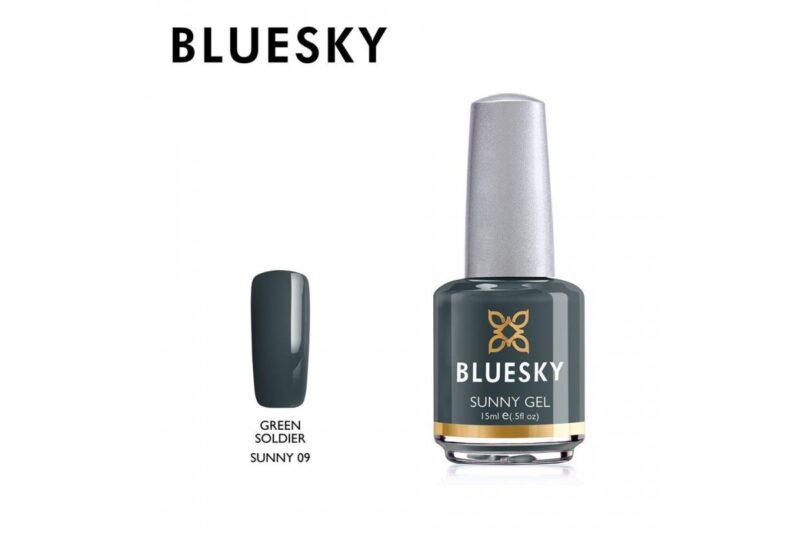 Bluesky  Sunny Gel 09 Green Soldier ,15ml