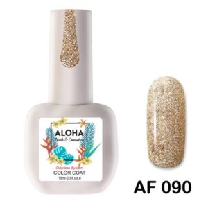 ALOHA 15ml – Color Coat AF 091 / Χρώμα: Γκρι-μπεζ του πάγου (Ice Beige)