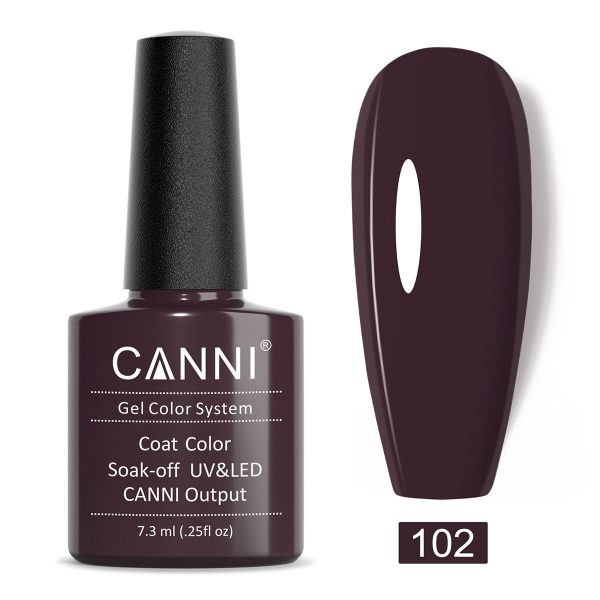 Canni 102 Deep Reddish Brown 7.3ml