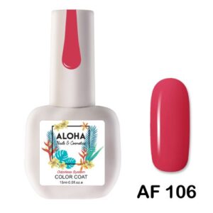 106-1 ALOHA 15ml – Color Coat AF 107 / Χρώμα: Φραουλί (Strawberry)