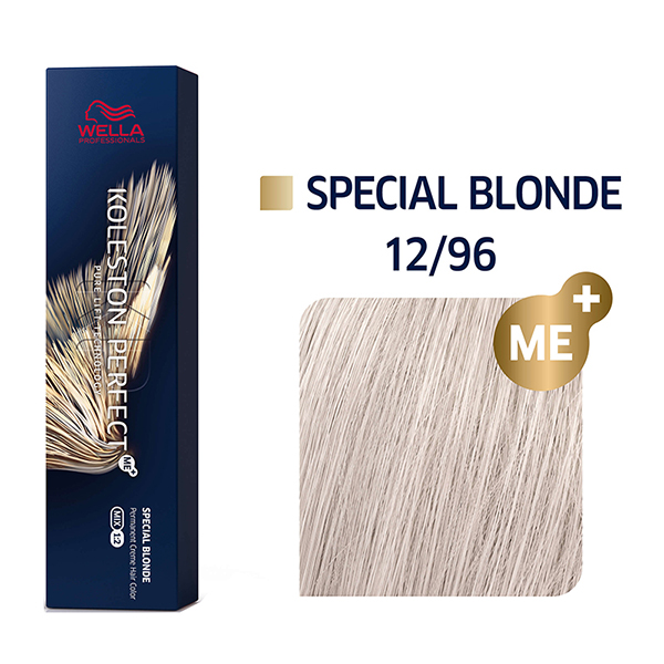 12.96 Wella Professionals Koleston Perfect Me+ Special Blonde 12/96 Πολύ Ανοιχτό Φωτεινό Ξανθό Ιριζέ Βιολέ 60ml