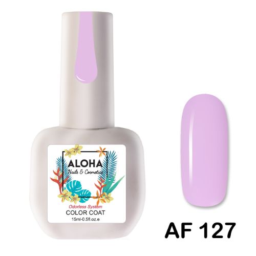 127-1 ALOHA 15ml – Color Coat AF 127 / Χρώμα: Ροζ τριανταφυλλί (Rose pink)