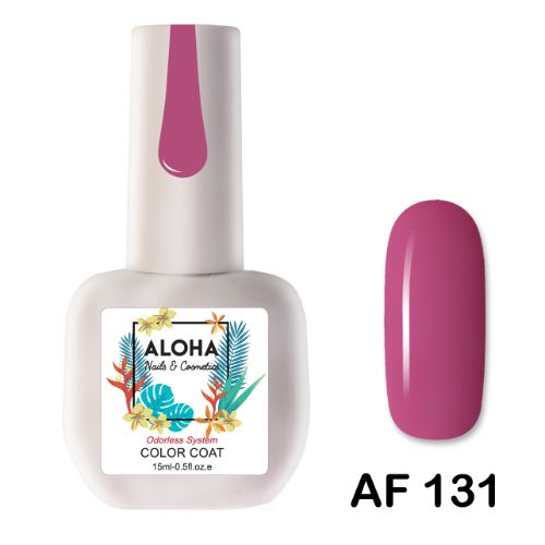 131-1 ALOHA 15ml – Color Coat AF 131 / Χρώμα: Ροζ magenta Παστέλ (Carmine Pink)