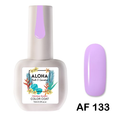 133-1 ALOHA 15ml – Color Coat AF 133 / Χρώμα: Απαλό μωβ-ροζ (Taffy Pink)