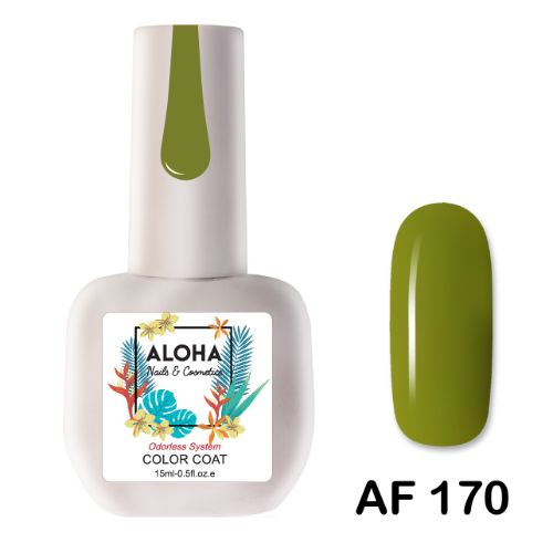 170-1 ALOHA 15ml – Color Coat AF 170 / Χρώμα: Πράσινο Αβοκάντο (Avocado Green)