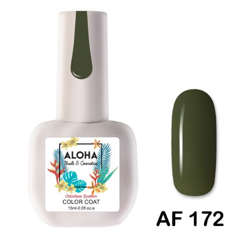 172-1 ALOHA 15ml – Color Coat AF 172 / Χρώμα: Γκρι-Λαδί σκούρο (Dark Olive Gray)