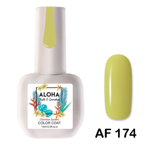 174-1 ALOHA 15ml – Color Coat AF 174 / Χρώμα: Χρυσό-λαδί (Golden Olive)