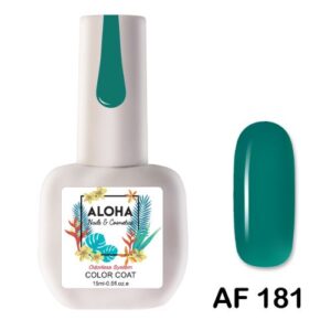 ALOHA 15ml – Color Coat AF 199 / Χρώμα: Πολύ Σκούρο καφέ-μωβ (Tawny Port Wine)