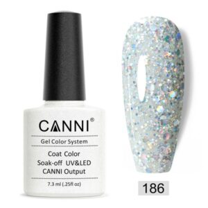 Canni 186 Silver Glitter 7.3ml