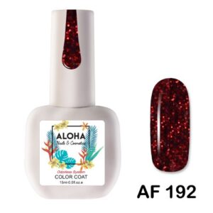 ALOHA 15ml – Color Coat AF 199 / Χρώμα: Πολύ Σκούρο καφέ-μωβ (Tawny Port Wine)