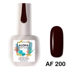 ALOHA 8ml – Glass Nail Gel Polish GL 004 / Χρώμα: Διάφανο Τιρκουάζ