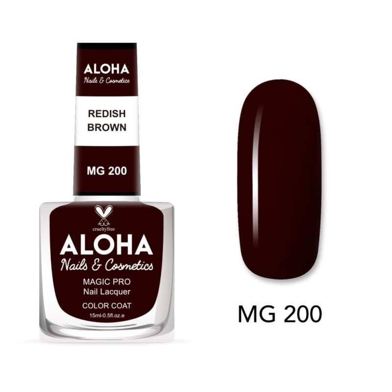 200 ALOHA Nails & Cosmetics Magic Pro Nail Lacquer 15ml – MG 200