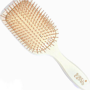 Ξύλινη Πλακέ Βούρτσα Ξεμπερδέματος 464