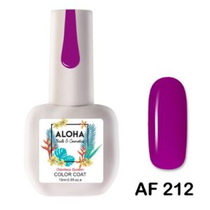 ALOHA 8ml – Glass Nail Gel Polish GL 004 / Χρώμα: Διάφανο Τιρκουάζ