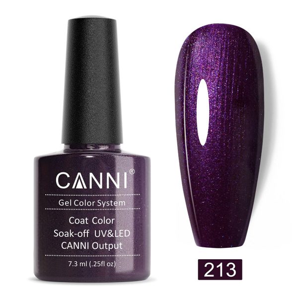 Canni 213 Deep Purple Pearl 7.3ml