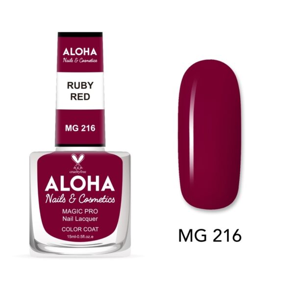 216 ALOHA Nails & Cosmetics Magic Pro Nail Lacquer 15ml – MG 216