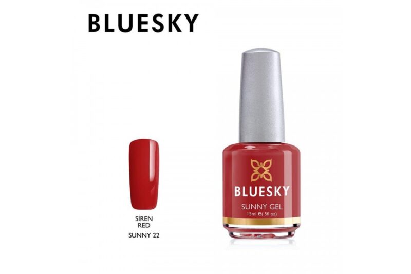 Bluesky Sunny Gel 22 Siren Red ,15ml