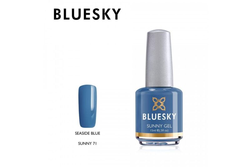 Bluesky Sunny Gel 71 Seaside Blue ,15ml