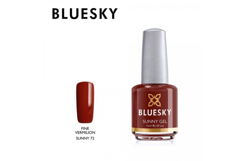 Bluesky Sunny Gel 72 Fine Vermilion ,15ml