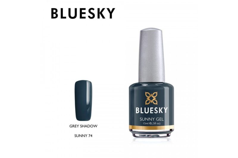 Bluesky Sunny Gel 74 Grey Shadow ,15ml