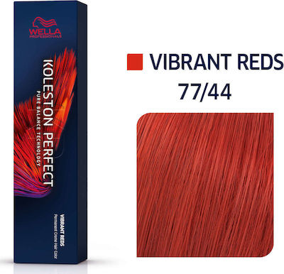 Wella Professionals Koleston Perfect Me+ Vibrant Reds 77/44 Έντονο Ξανθό Κόκκινο 60ml