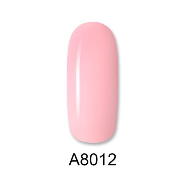 ALOHA 8ml – Color Coat A8012 / Χρώμα: Ροζ Ασβεστί (Milky Rose)