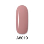 ALOHA 8ml – Color Coat A8019 / Χρώμα: Nude Ροζέ (Rosy Nude)
