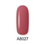 8027 ALOHA 8ml – Color Coat A8027 / Χρώμα: Καφέ τριανταφυλλί (Rose Brown)