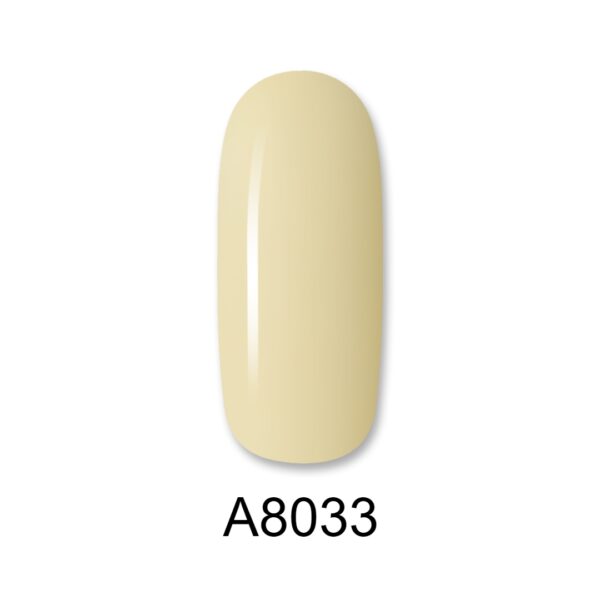 ALOHA 8ml – Color Coat A8033 / Χρώμα: Κίτρινο απαλό (Soft Yellow)