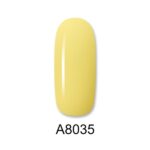 ALOHA 8ml – Color Coat A8035 / Χρώμα: Έντονο Κίτρινο (Intense Yellow)