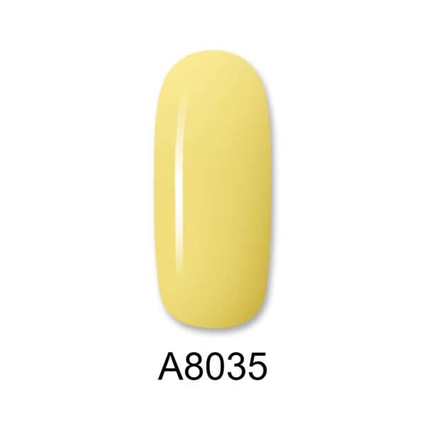 ALOHA 8ml – Color Coat A8035 / Χρώμα: Έντονο Κίτρινο (Intense Yellow)