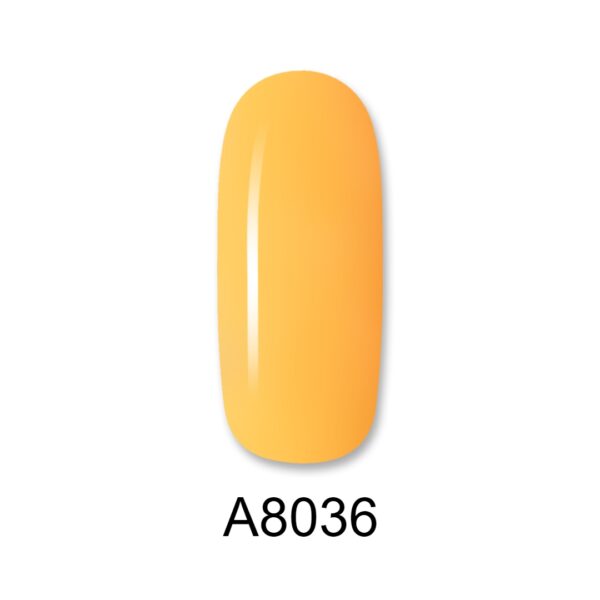 ALOHA 8ml – Color Coat A8036 / Χρώμα: Κίτρινο Μουσταρδί (Mustard Yellow)