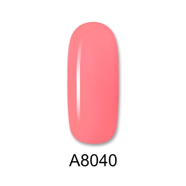 ALOHA 8ml – Color Coat A8040 / Χρώμα: Ροζ Κοραλί (Coral Pink)