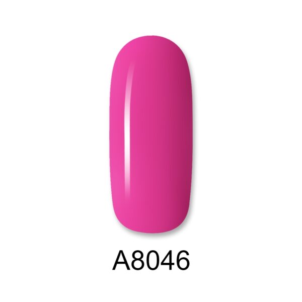 ALOHA 8ml – Color Coat A8046 / Χρώμα: Κόκκινο Φουξ (Fuchsia Red)