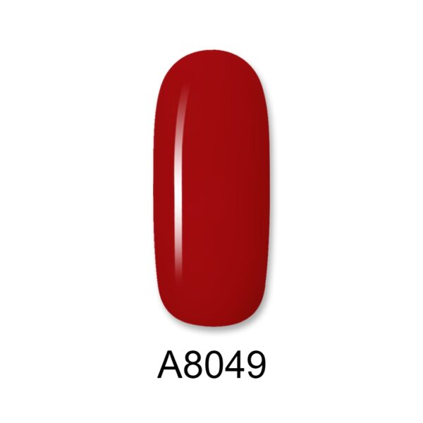 ALOHA 8ml – Color Coat A8049 / Χρώμα: Κόκκινο Φωτεινό (Bright Red)