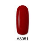 ALOHA 8ml – Color Coat A8051 / Χρώμα: Κόκκινο βαθύ (Deep Red)