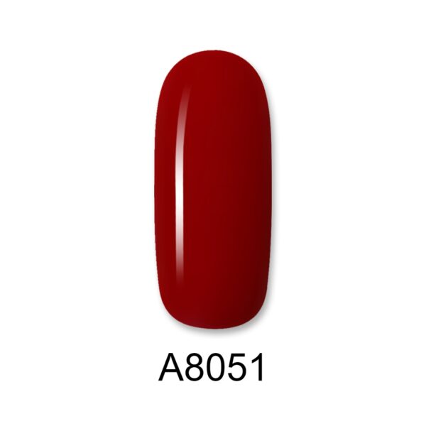 ALOHA 8ml – Color Coat A8051 / Χρώμα: Κόκκινο βαθύ (Deep Red)