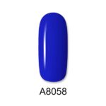 8058 ALOHA 8ml – Color Coat A8058 / Χρώμα: Μπλε Ελεκτρίκ (Electric Blue)