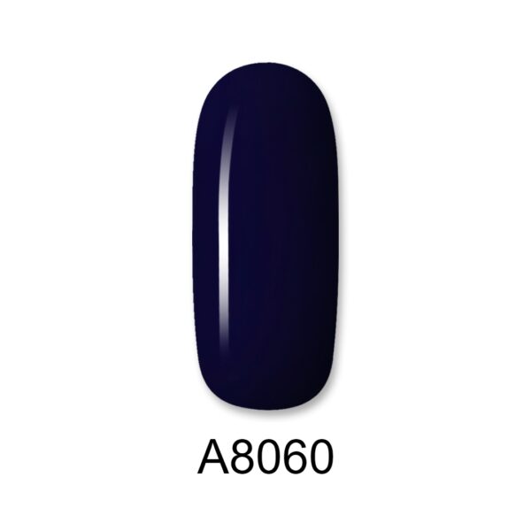8060 ALOHA 8ml – Color Coat A8060 / Χρώμα: Μαύρο-Μπλε (Blue-Black)